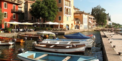 Hotels am See - Gardasee - Magugnano. Kleines Dorf mit leckeren Restaurants.  - Hotel Eden Gardasee