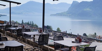 Hotels am See - Schweiz - Roggerli Terasse  - Panoramahotel-Restaurant Roggerli