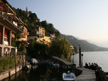 Hotels am See - Schweiz - Früh Morgens von der Sonne geküsst! - Art Hotel Posta al lago