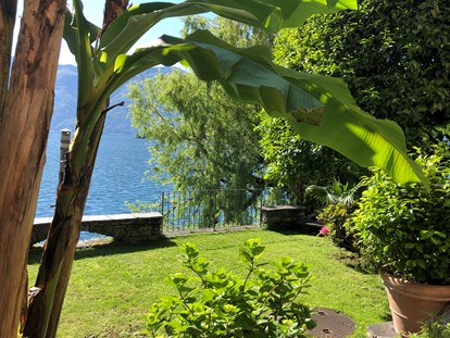 Hotels am See - Schweiz - Garten am SEE - Art Hotel Posta al lago