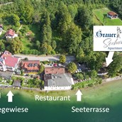 Hotels am See: Seehotel Grauer Bär - Übersicht - Seehaus Apartments am Kochelsee