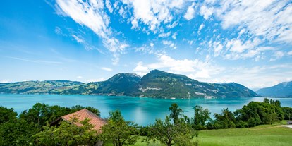 Hotels am See - Schweiz - Panoramasicht auf dem Thunersee - Hotel Sunnehüsi