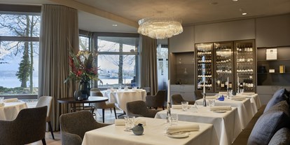 Hotels am See - Schweiz - "dasRestaurant" im Seepark Thun - ausgezeichnet  mit 1 Stern Guide Michelin 1 Stern und 16 Punkte GaultMillau - Hotel Seepark