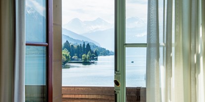 Hotels am See - Schweiz - Zimmeraussicht - Schloss Schadau Hotel - Restaurant