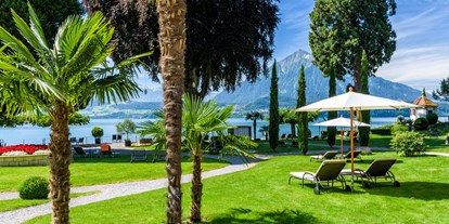 Hotels am See - Schweiz - Mediterraner Park - Parkhotel Gunten