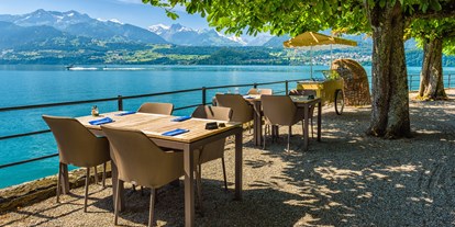 Hotels am See - Schweiz - Seeterrasse - Parkhotel Gunten