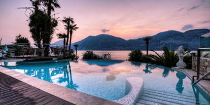 Hotels am See - Italien - Infinity-Pool.  - Belfiore Park Hotel