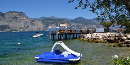 Hotels am See - Italien - Kostenlose Vermietung von Tretbooten.  - Belfiore Park Hotel