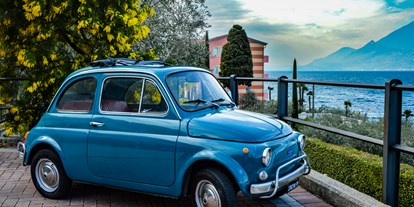 Hotels am See - Italien - Unser altmodisches Höflichkeitsauto.  - Belfiore Park Hotel