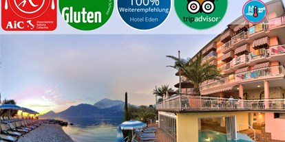 Hotels am See - Italien - Unser Hotel erwartet Sie!  - Hotel Eden Gardasee