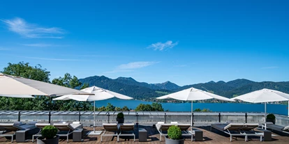 Hotels am See - Region Tegernsee - Sonnenterrasse - Hotel DAS TEGERNSEE