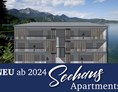 Urlaub am See: Aussenansicht - Seehaus Apartments am Kochelsee
